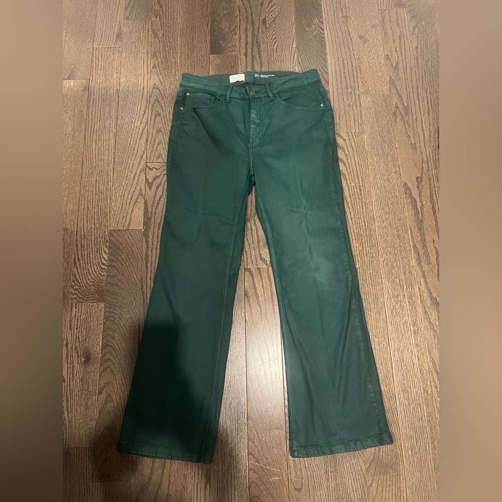 Pilcro Forest Green Denim